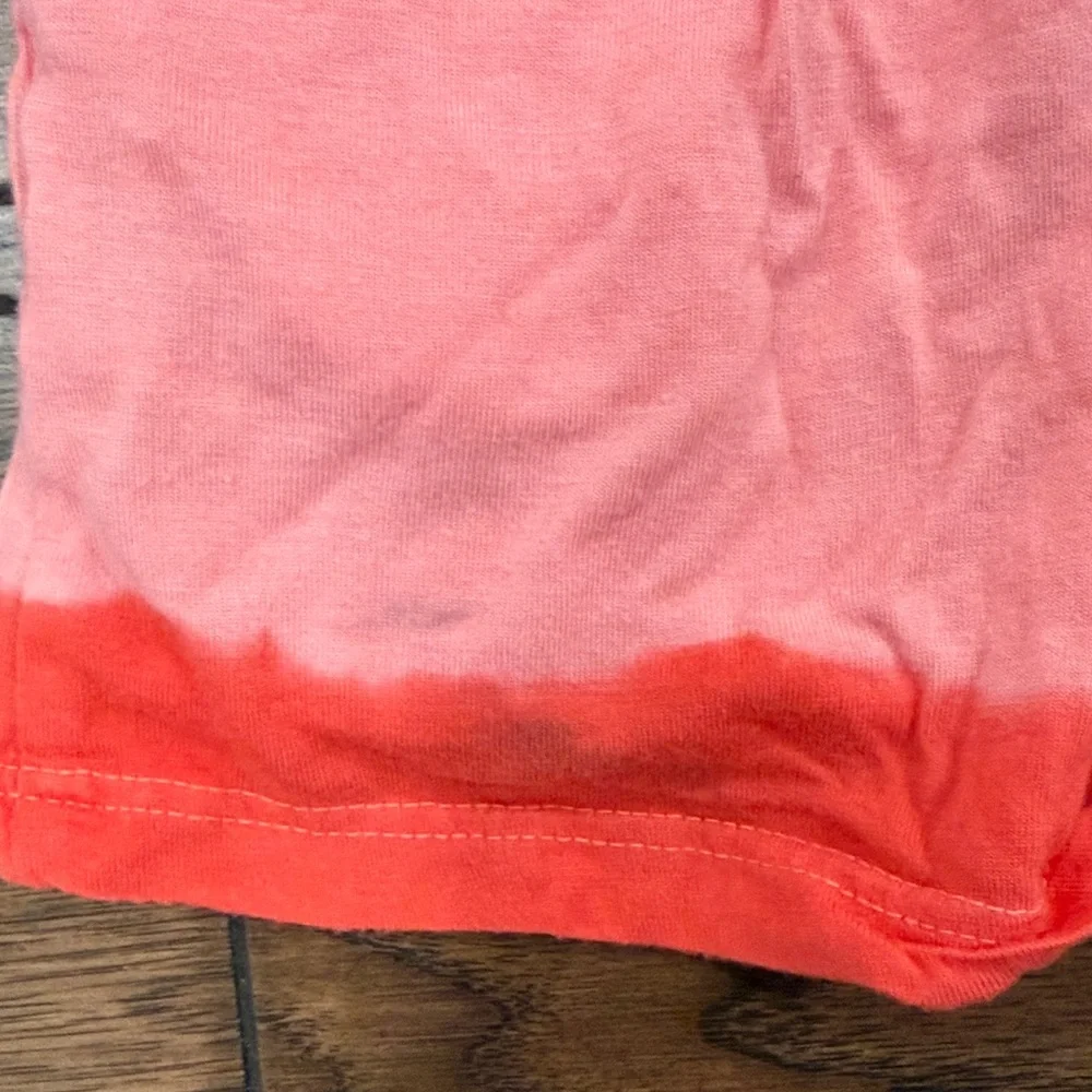 Splendid Striped Coral Pink Romper 4T